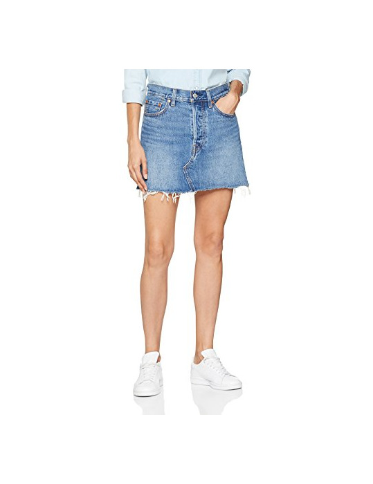 Producto Levi's Deconstructed Skirt Falda, Azul