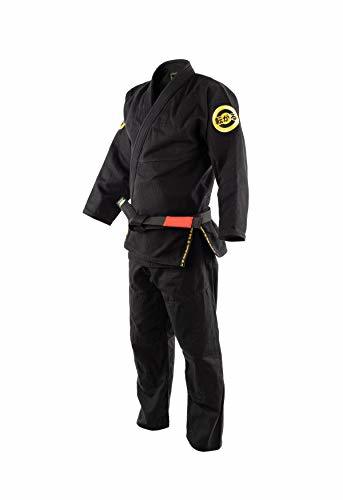 Social Role Bonito Kimono de Jiu-Jitsu Negro para Hombre