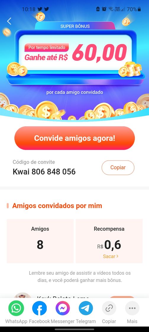 Fashion Ganhar dinheiro baixando o Kwai!https://s.kwai.app/s/vNdhJDV