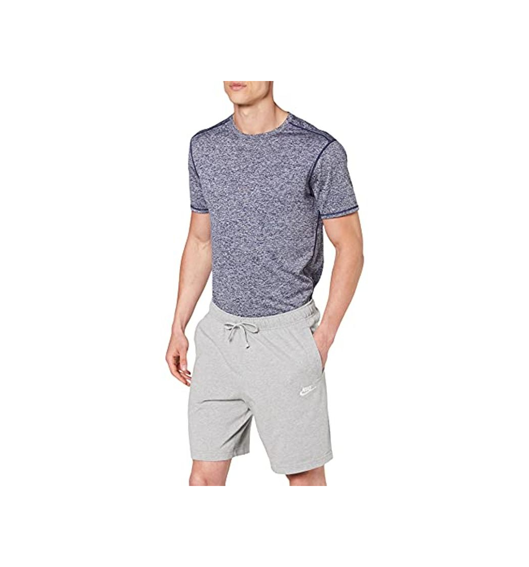 Fashion NIKE M NSW Club Short JSY Sport Shorts, Hombre, Gris Dk Grey