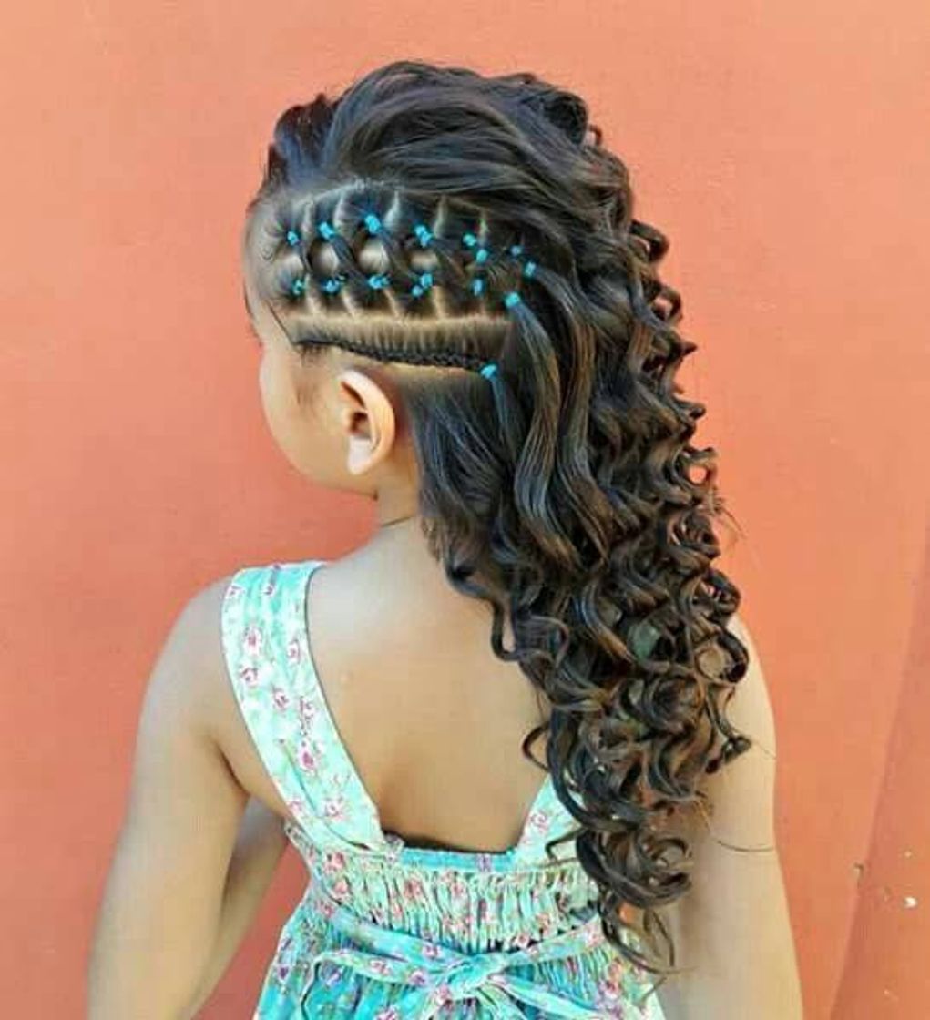 Moda Penteado infantil