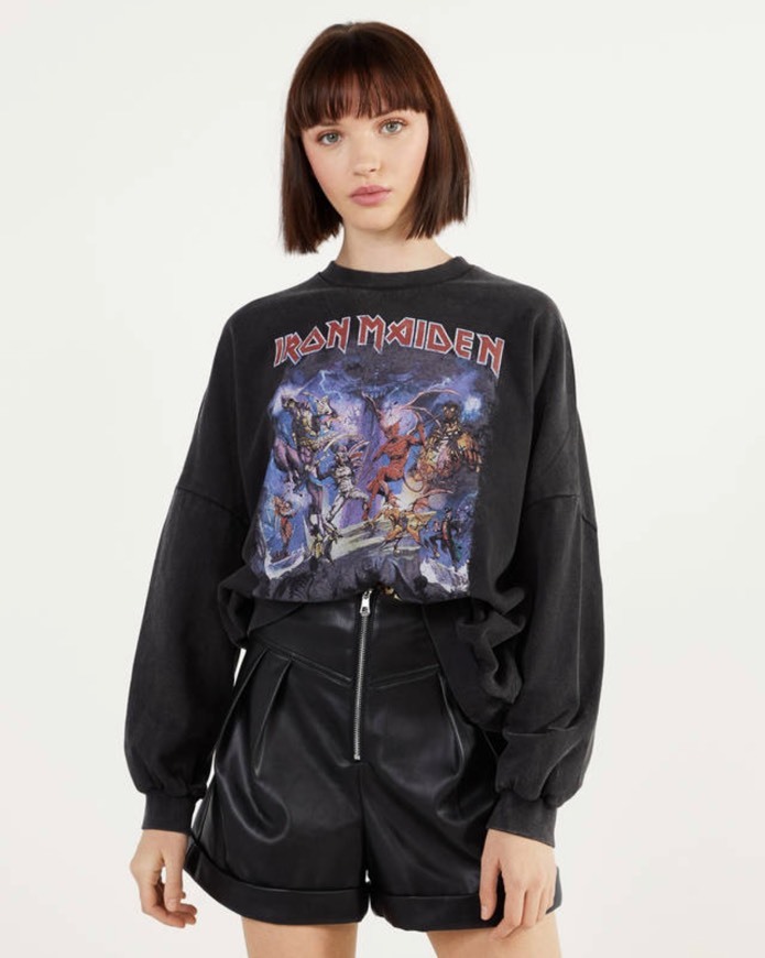 Product Iron Maiden Bershka Sweatshirt