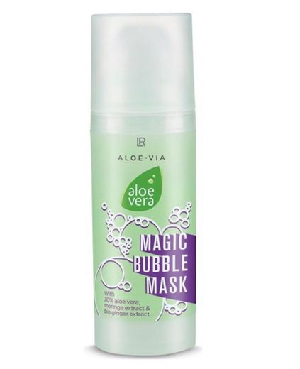 Aloe Vera Mascarilla Magic Bubble