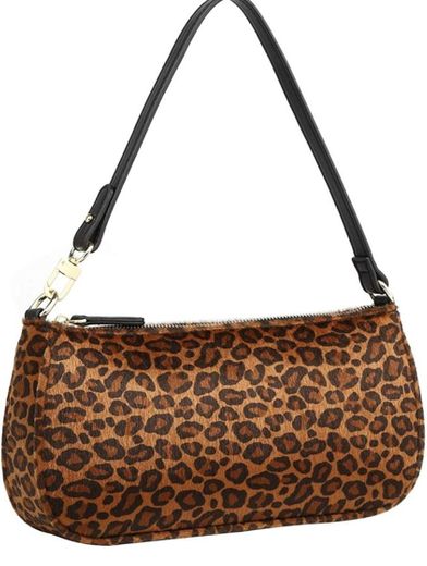 shoulder leopard print bag