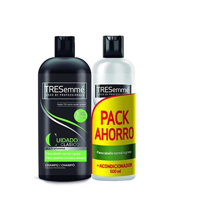 Social Tresemmé Clásico Pack Champú y Acondicionador - 900 ml