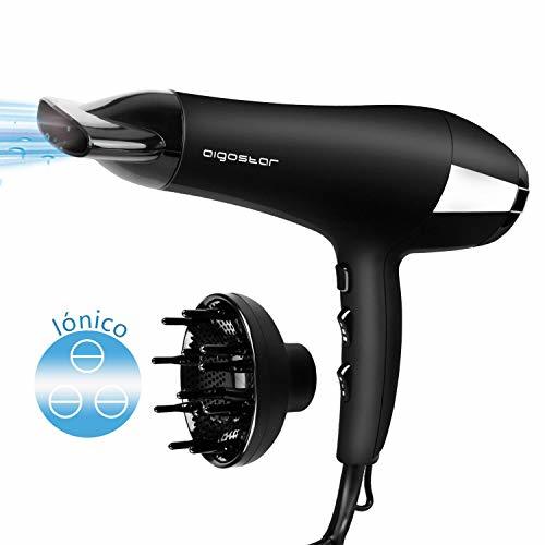 Social Aigostar Monique 32HIE - 2400W Secador profesional iónico de con 2 velocidades