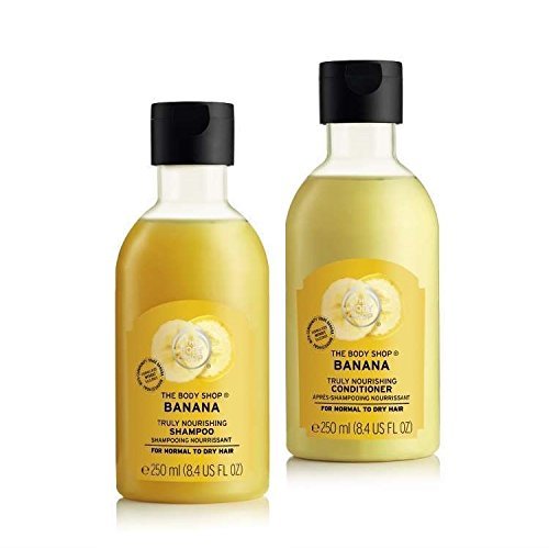 Belleza The Body Shop Banana Champú 250 ml Banana Acondicionador 250 ml