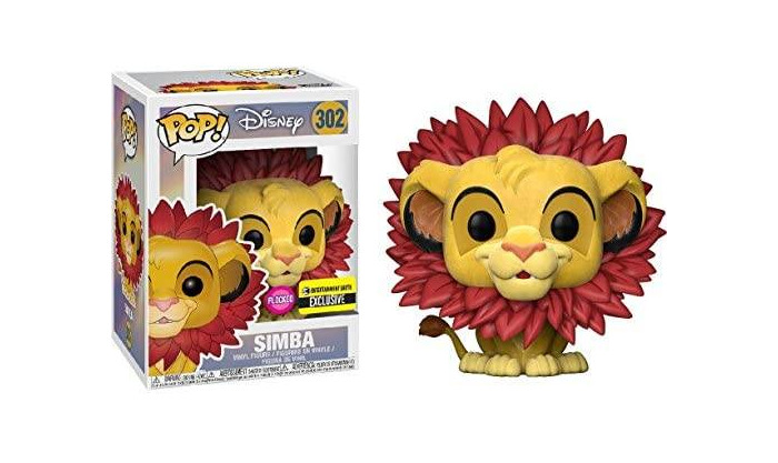Social Figugura pop disney the Lion King Simba Flocked Exclusive


