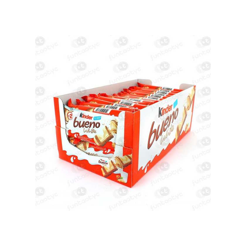 Producto KINDER BUENO BLANCO 2 BARRITAS 43 GR