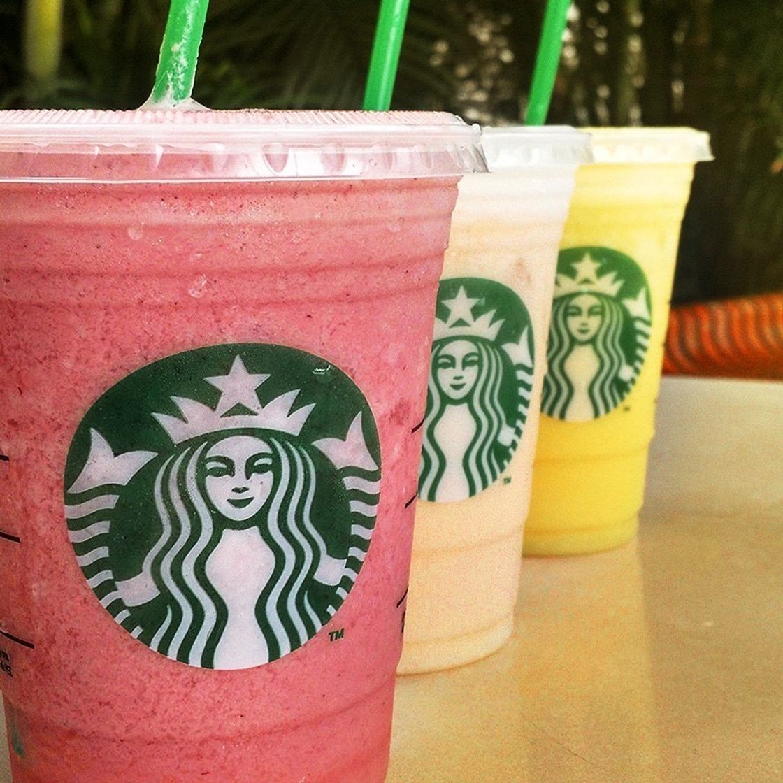 Moda Frappuccino de fruta