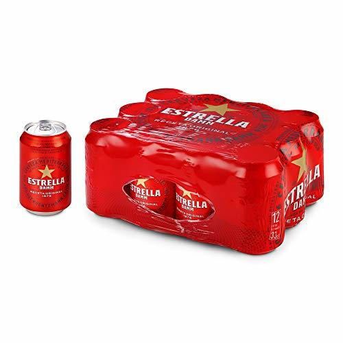 Cerveza Estrella Damm Pack de 12 Latas 33cl