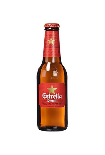 Estrella Damm Cerveza - Paquete de 6 x 250 ml - Total