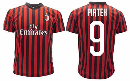 Lugar 3R SPORT SRL Camiseta Piatek 9 Milan Réplica Autorizada 2019-2020 Niño