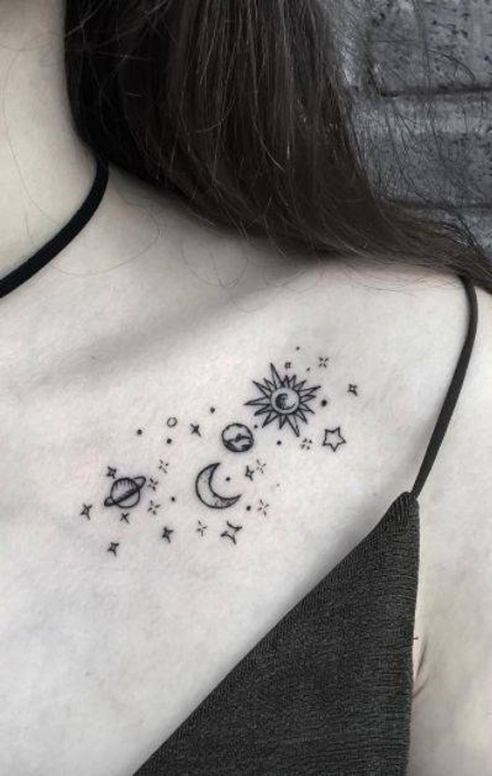 Social Tatuagem galáxia