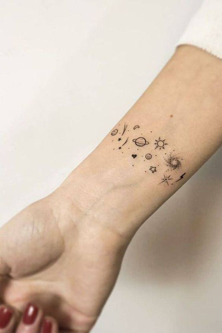Social Tatuagem galáxia