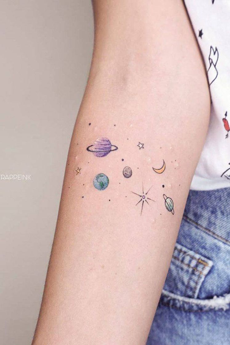 Social Tatuagem galáxia