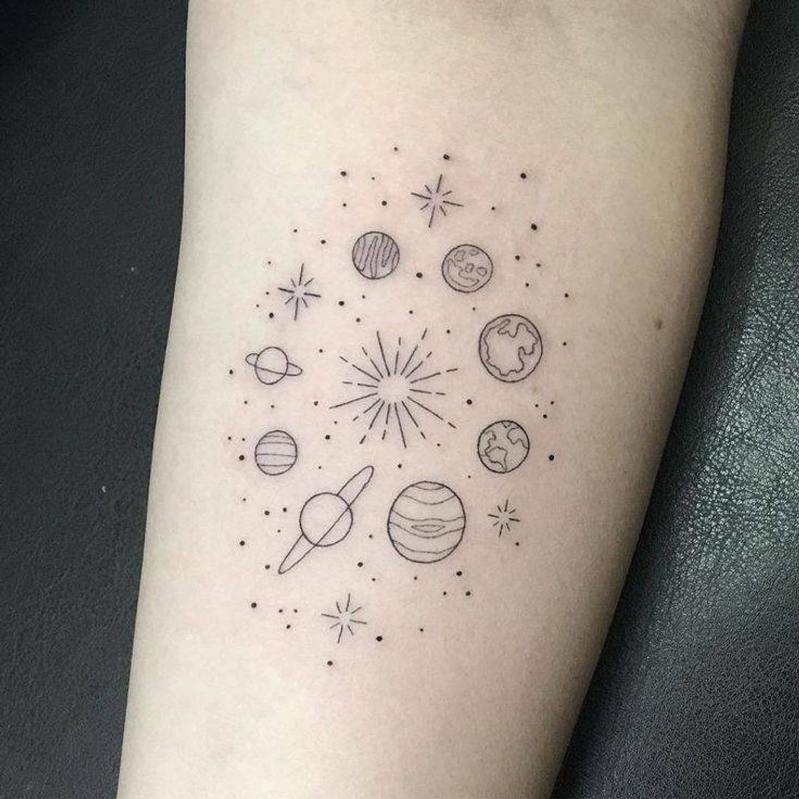 Social Tatuagem galáxia