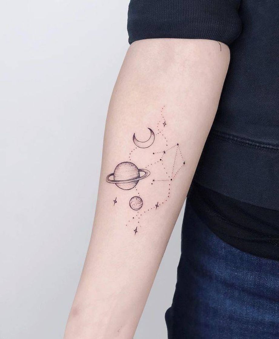 Social Tatuagem galáxia