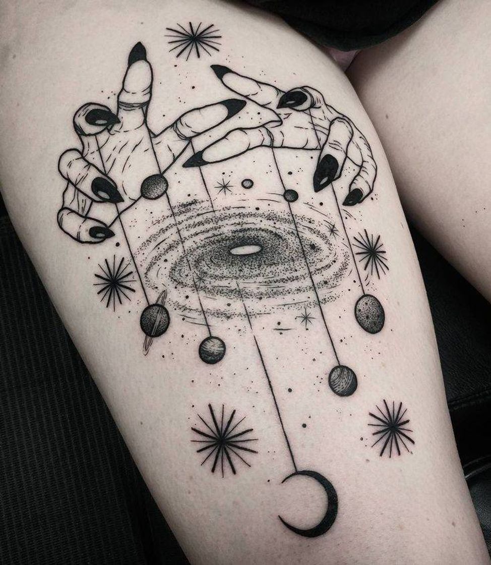 Social Tatuagem galáxia