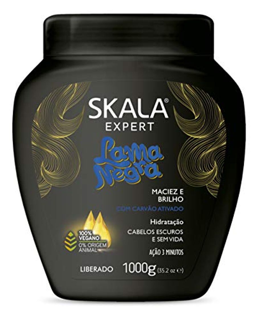 Fitness Creme de Tratamento Lama Negra Skala 1kg