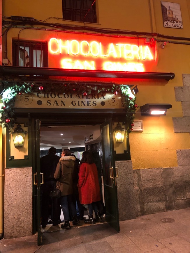 Restaurantes Chocolatería San Ginés