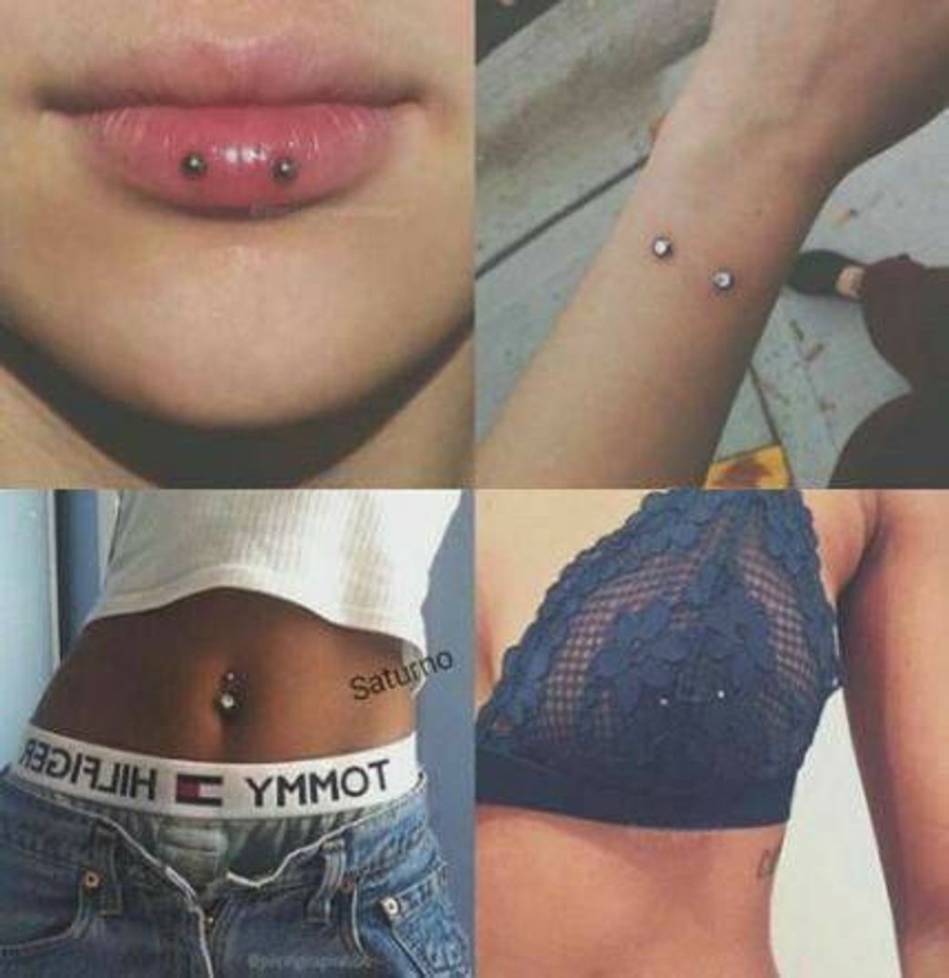 Moda Piercings diferentões