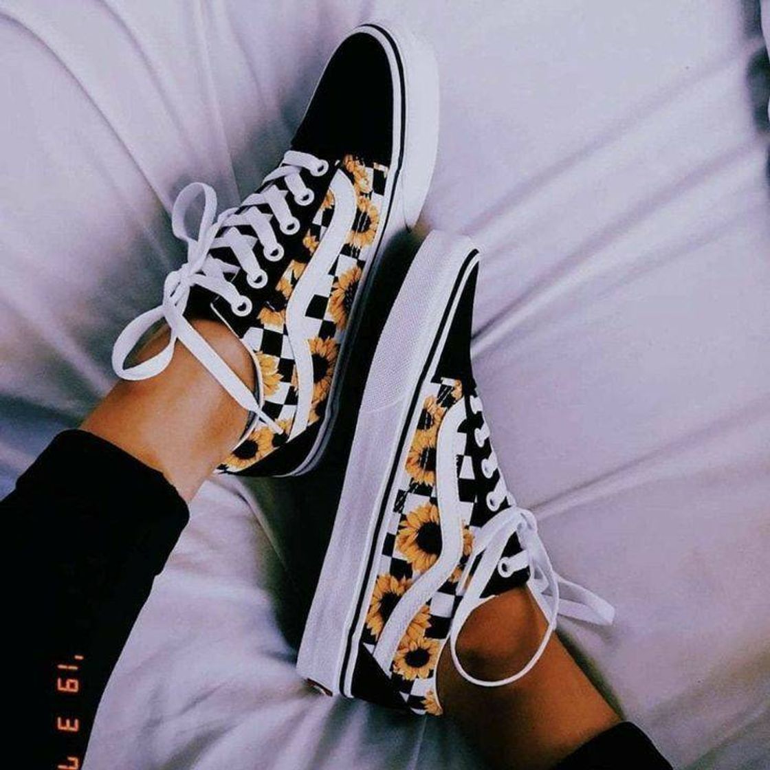 Moda Vans old skool girassol