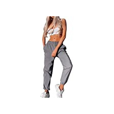 Fashion Frecoccialo - Pantalón de Jogging Reflectante para Mujer