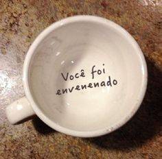 Moda Aquela caneca para servi  um café para a  visita 😂