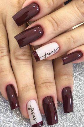 Fashion Nails inspiração Jesus 😊✝️