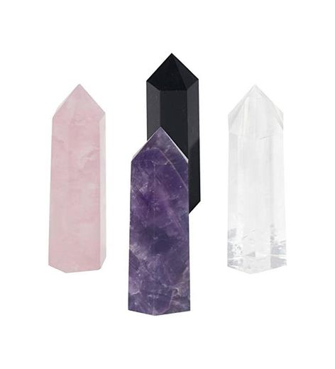 CrystalTears - Varitas de Cristal para curación de Cristales de Amatista Natural