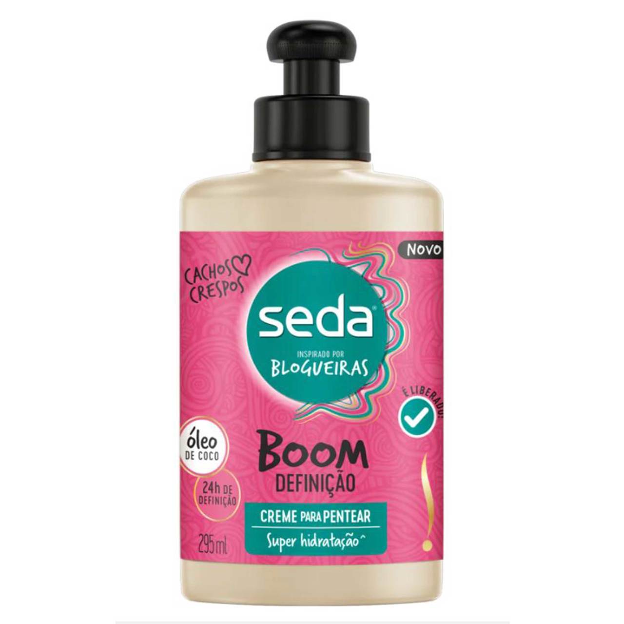 Moda Creme para Pentear Boom Definição 295 ml

