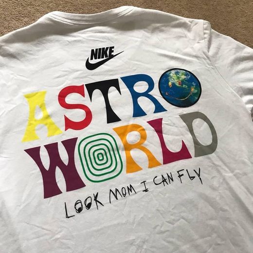astroworld t-shirt by travis scott ⚡️