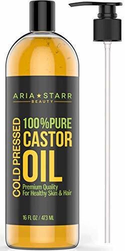 Aria Starr Castor Oil Cold Pressed - 16 FL OZ - BEST