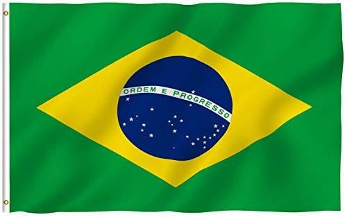 Anley? Fly Breeze 90 x 150 cm Bandera Brasil