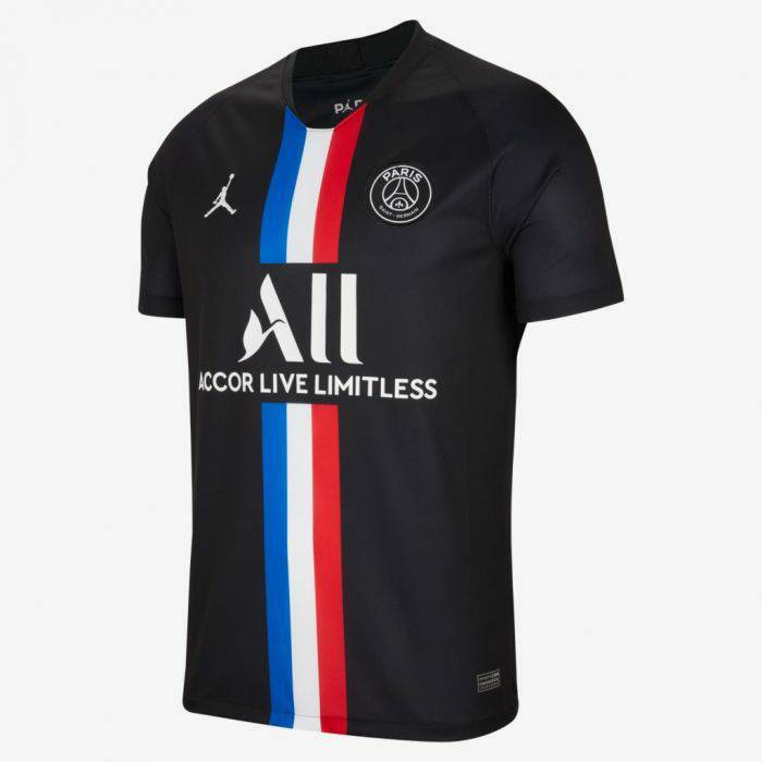 Social Camisa Jordan x PSG 2019/20 IV Torcedor Pro Masculina

