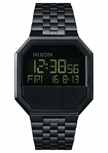 Fashion Nixon Reloj Unisex de Digital con Correa en Acero Inoxidable Chapado A158-001-00