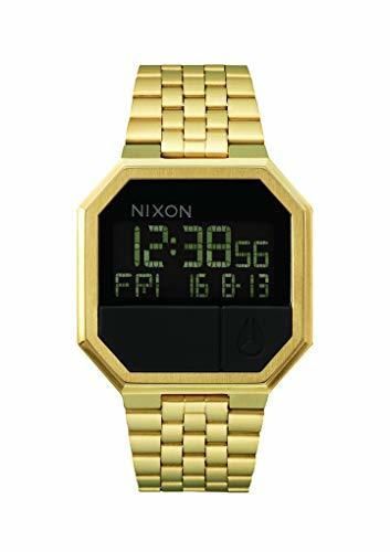 Nixon Reloj Unisex de Digital con Correa en Acero Inoxidable Chapado A158-502-00