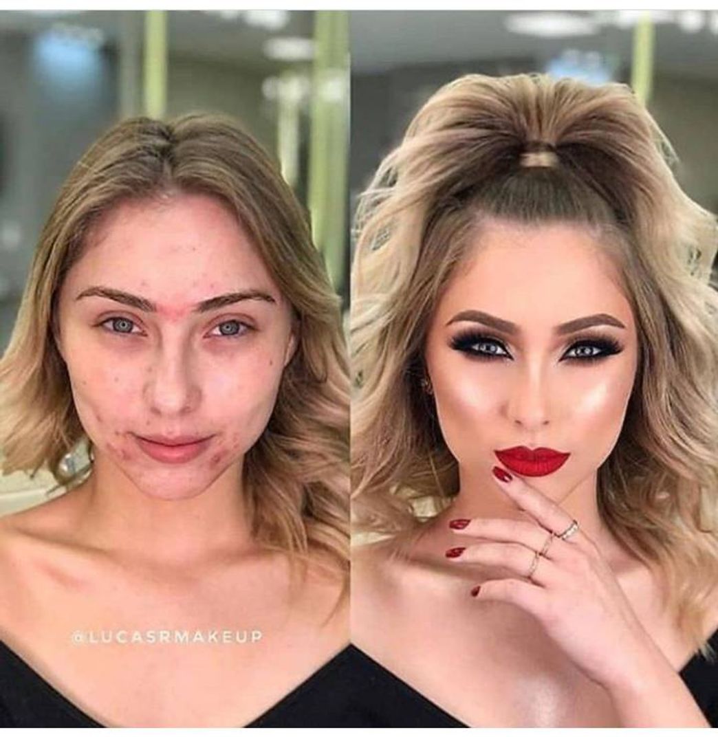 Moda Antes e Depois😮❤