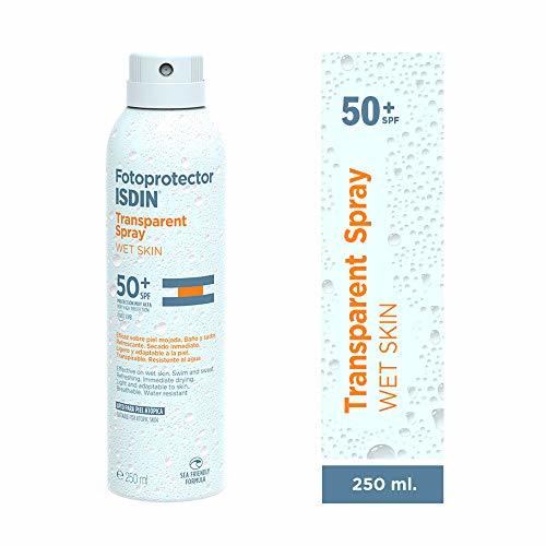 Social Fotoprotector ISDIN Transparent Spray WET SKIN SPF 50-250 ml