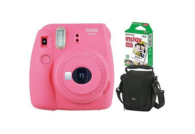 Social Câmera Instantânea Instax Mini 9 Rosa Flamingo