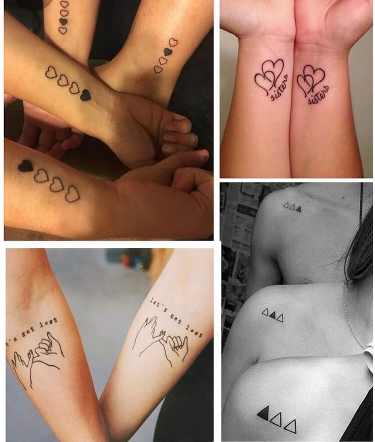 Fashion Tatuagem para fazer com amigas/irmã ✨