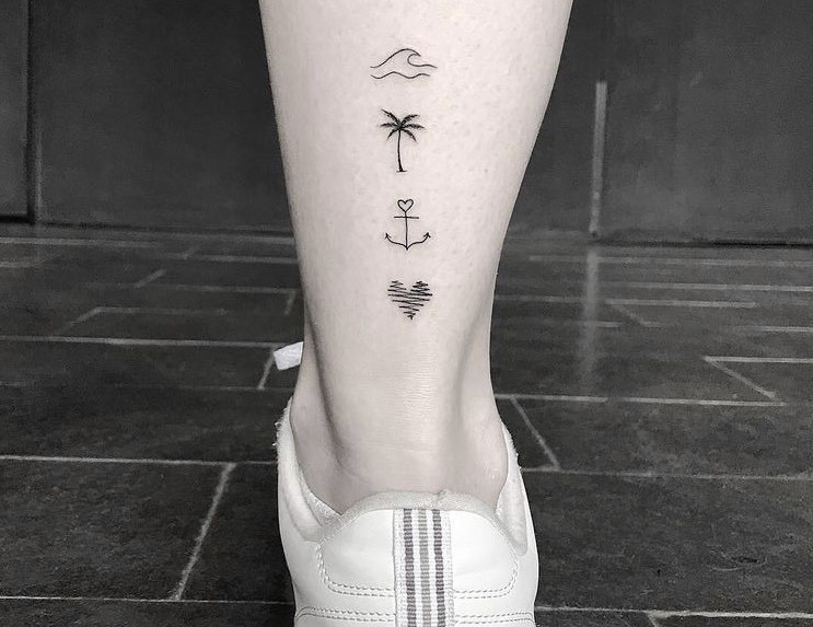 Moda Tatuagem com traço fino😍