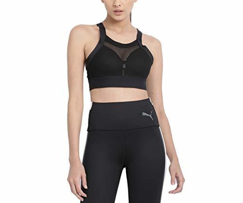 Social PUMA Sujetador Deportivo Selena Gomez Negro