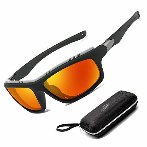 Product Perfectmiaoxuan Gafas de Sol polarizadas para Hombre Mujer/Golf de Pesca Fresco Ciclismo