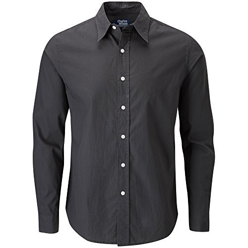 Fashion Charles Wilson Camisa Manga Larga Popelina Lisa para Hombre