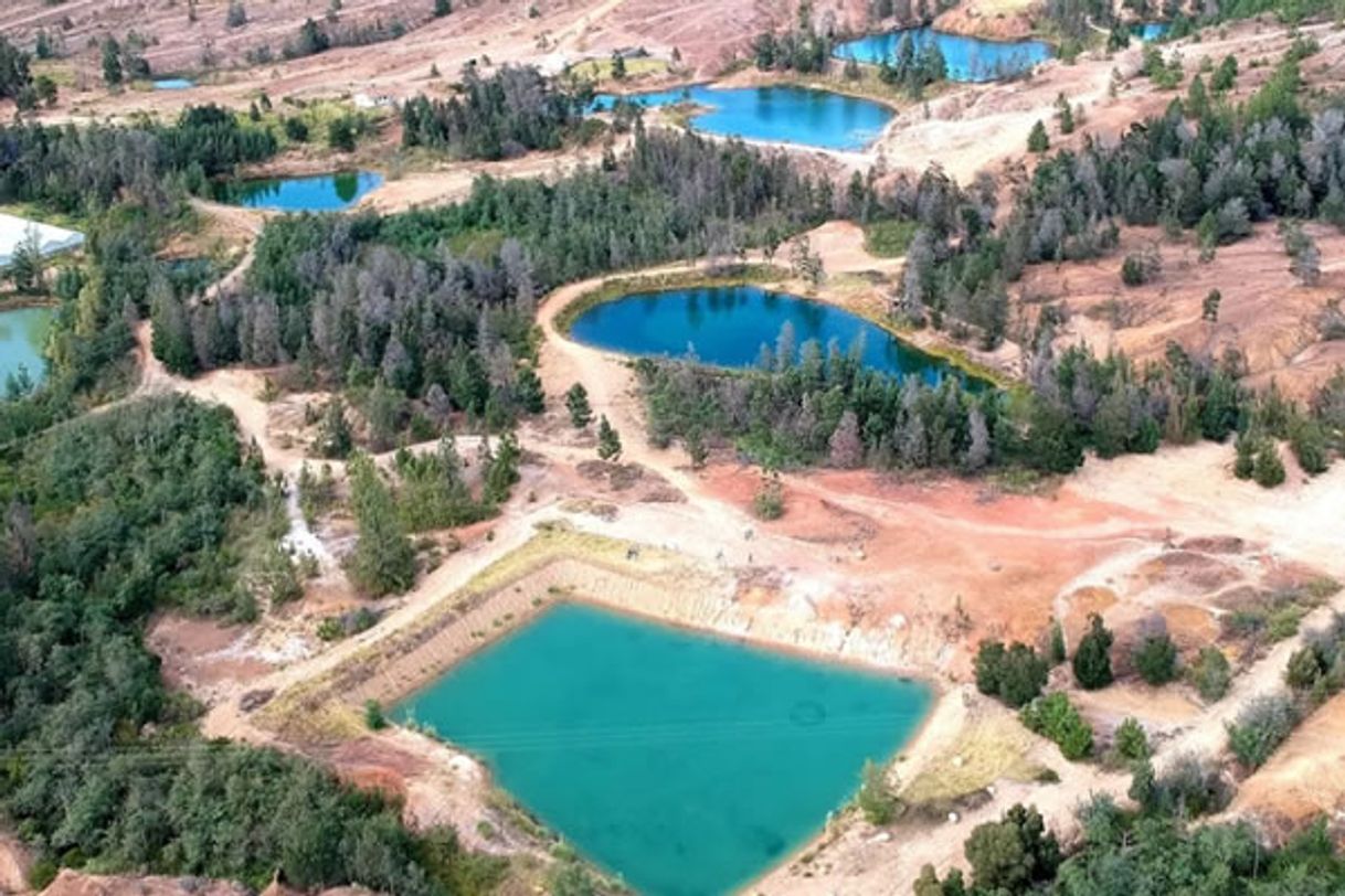 Lugar Pozos Azules