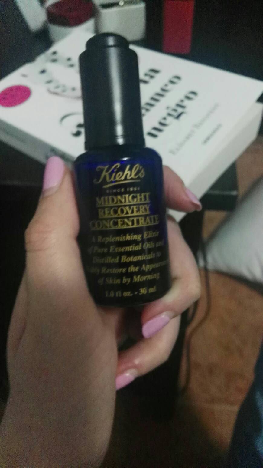 Beauty Kiehl's Concentrado Recuperación Medianoche Antienvejecimiento – Medio 1.7oz