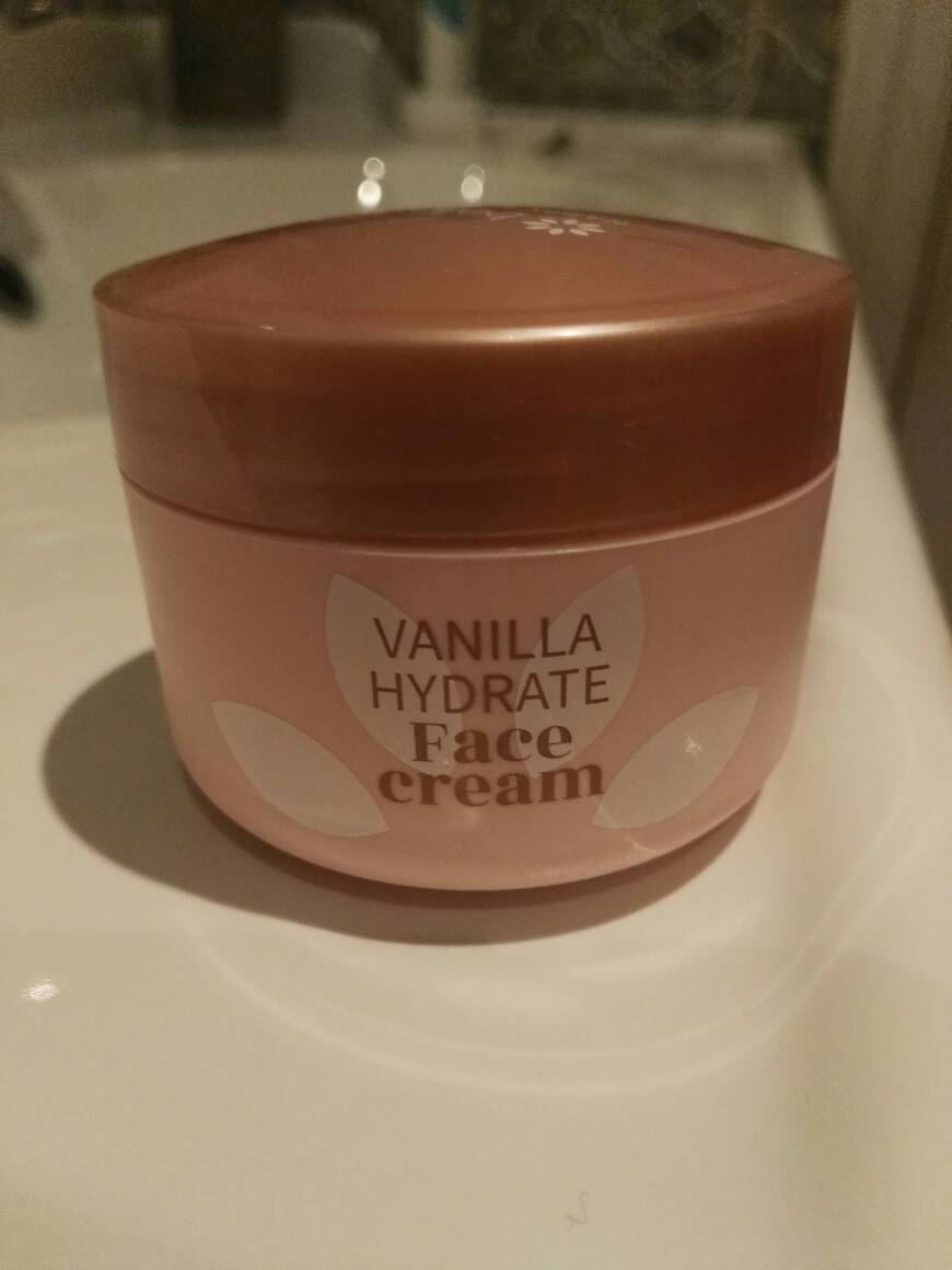 Product Vanilla Hydrate Face cream 