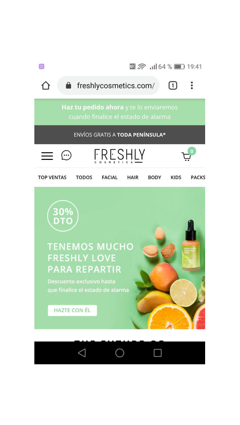 Products 30% en toda la web